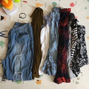 8 item BUNDLE PLUS SIZE!!